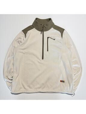 fjallraven vardag lite half zip fleece sweater womens medium